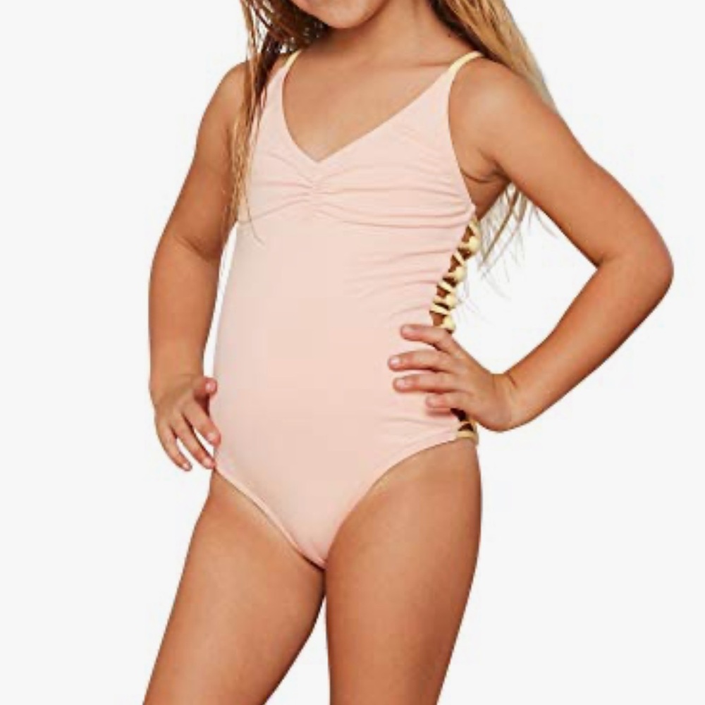 NWT L*Space Kids Little Leilani One Piece size 12